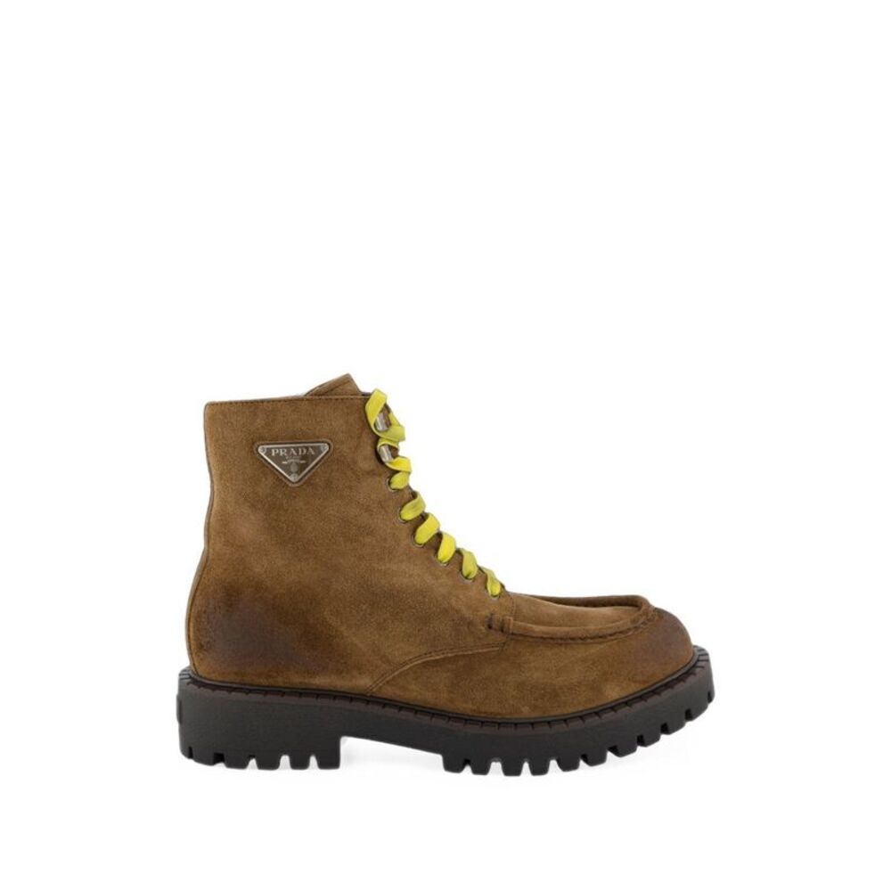 Prada Men Leather Boots